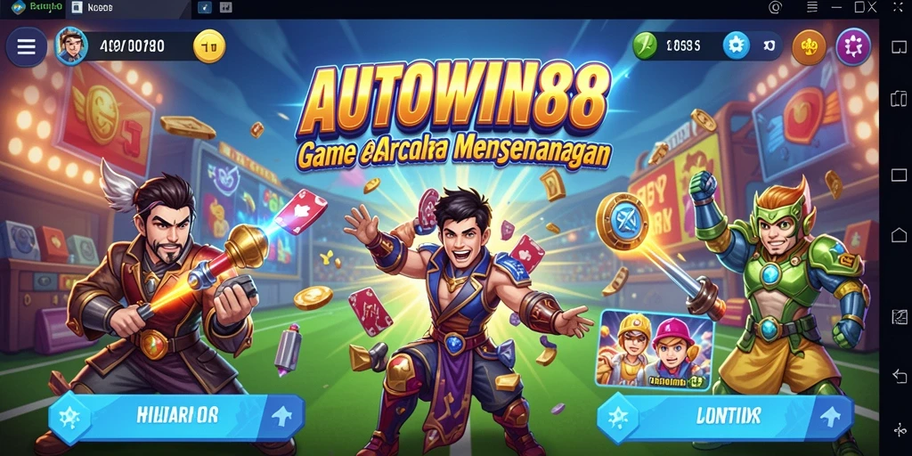 Tampilan gameplay AUTOWIN88 yang penuh aksi dan tantangan.
