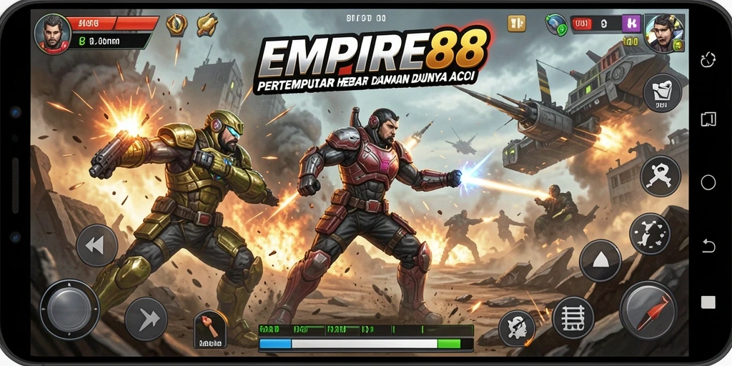 Tampilan menegangkan dari pertempuran di EMPIRE88.
