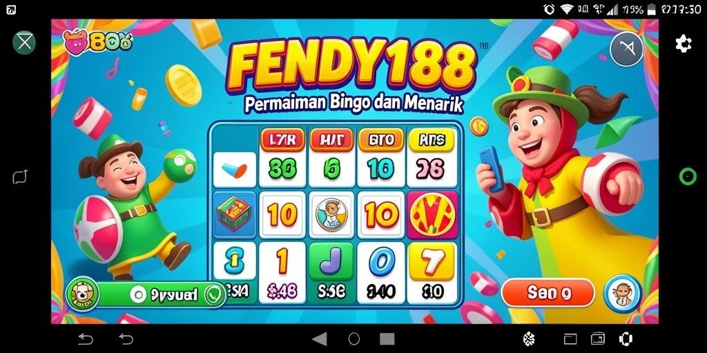 Tampilan gameplay seru FENDY188 yang membuat Bingo lebih menarik.