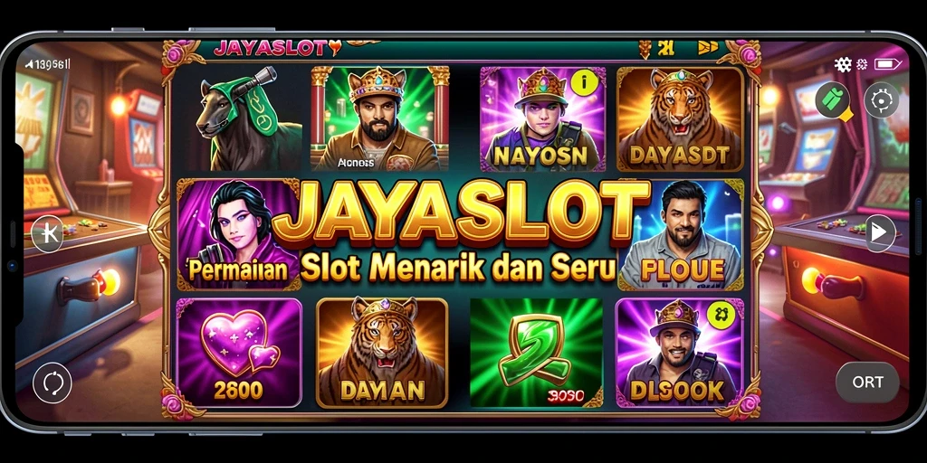 Tampilan menarik dari gameplay JAYASLOT yang seru.