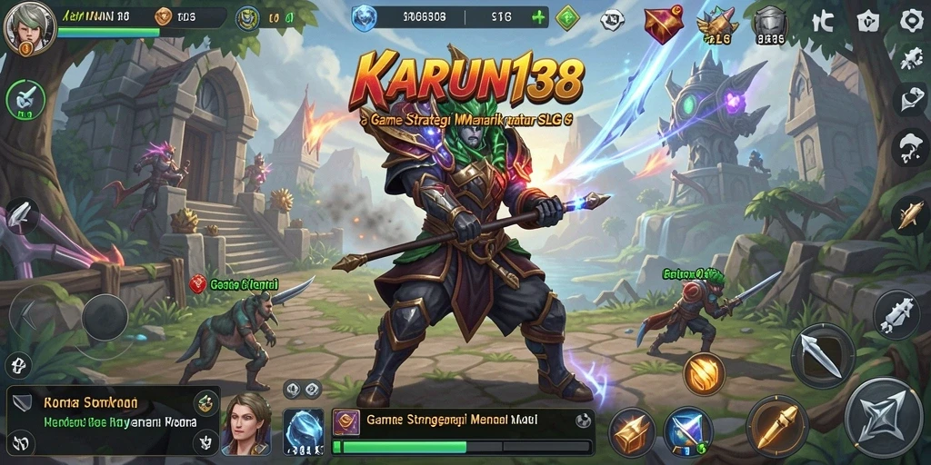 Tampilan epik dari pertempuran dalam KARUN138.