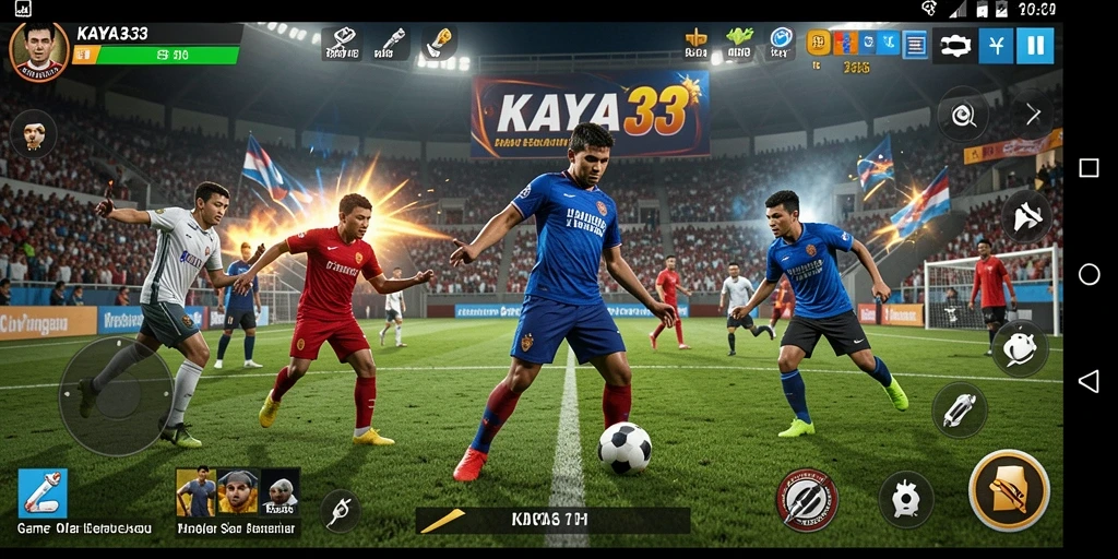 Tampilan gameplay menarik dari KAYA33 yang menampilkan keseruan olahraga.