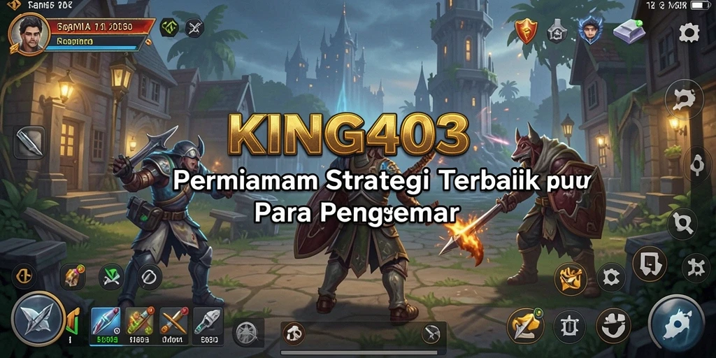 Tampilan gameplay KING403 yang menegangkan dan penuh strategi.