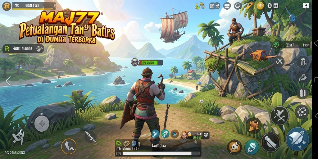 Tampilan menarik gameplay MAJ777 dalam dunia terbuka yang luas.