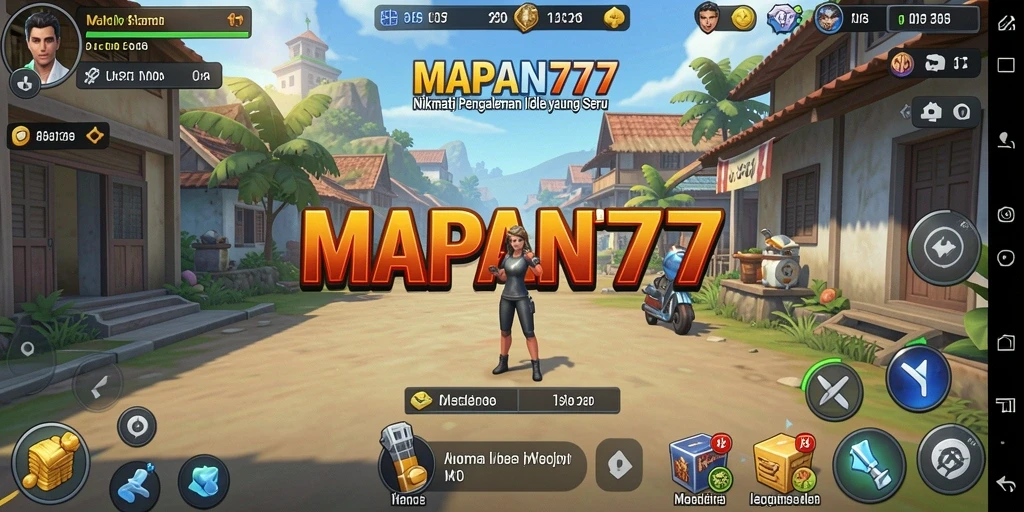 Tampilan gameplay seru dari MAPAN777 dengan elemen idle yang menarik.