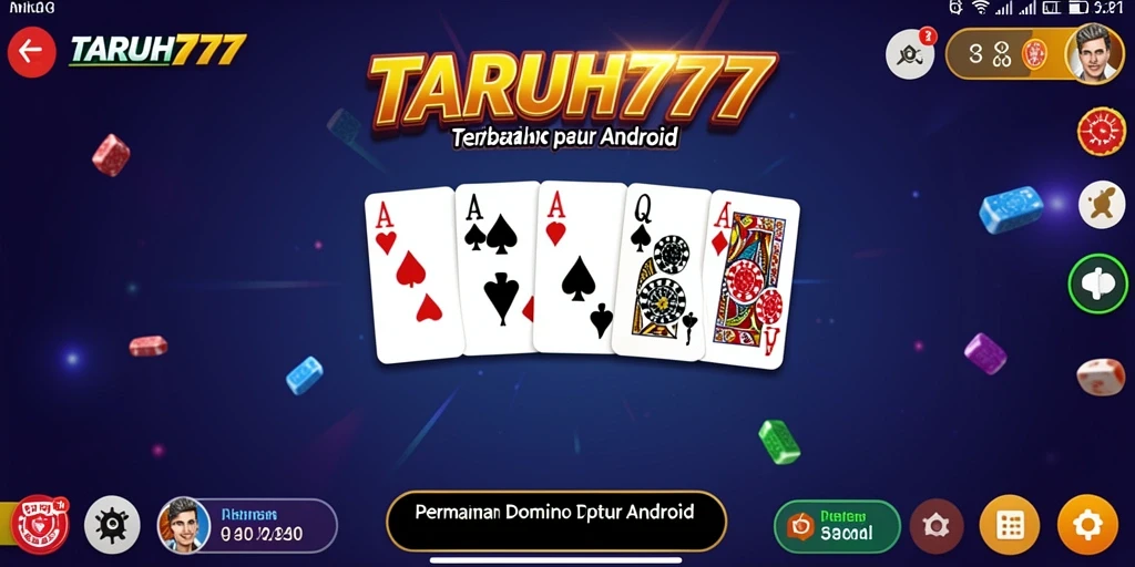Gameplay seru TARUH777 dengan teman-teman anda.