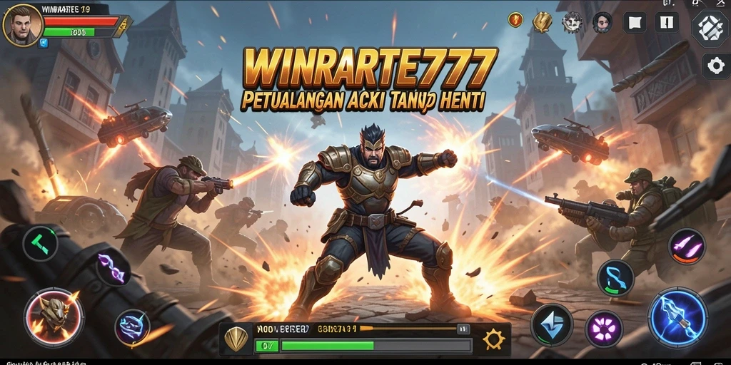 Tampilkan gameplay aksi seru dari WINRATE777 yang mendebarkan.